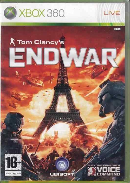 Tom Clancys Endwar - XBOX Live - XBOX 360 (B Grade) (Genbrug)